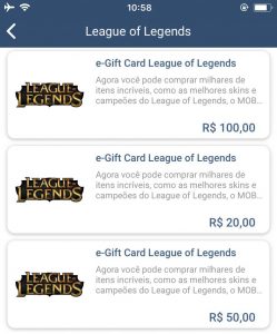 Digio Store: Como comprar um e-gift Card League of Legends