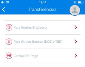 Como transferir dinheiro pelo aplicativo Bradesco no celular?