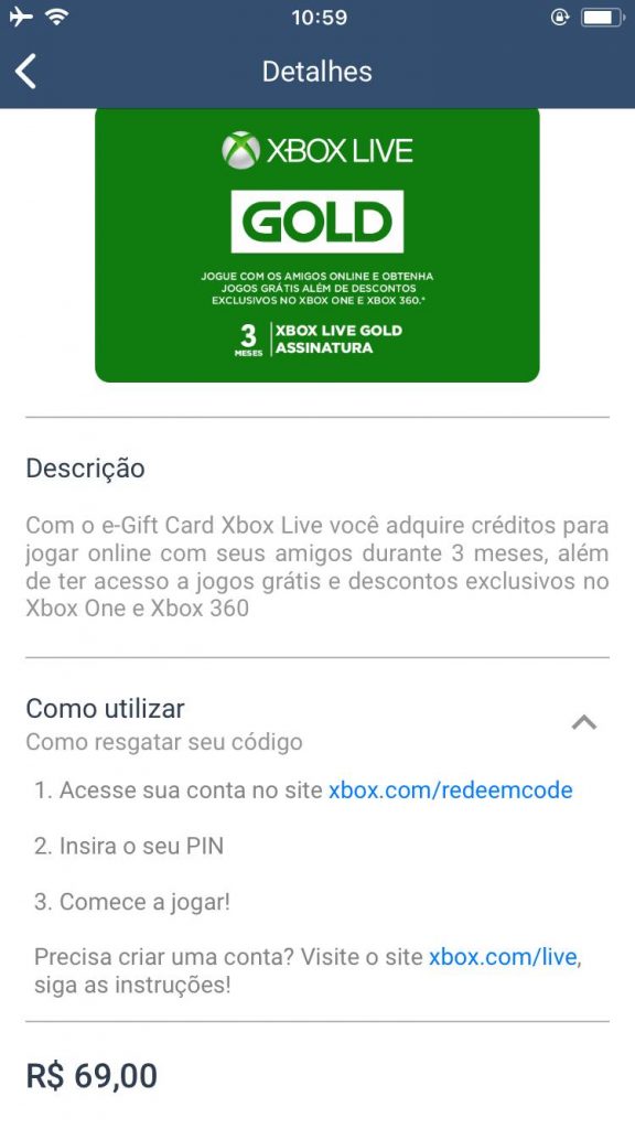 Digio Store: Como comprar um e-gift Card Xbox Live
