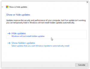 Falha ao configurar as atualizações do Windows. Revertendo alterações.