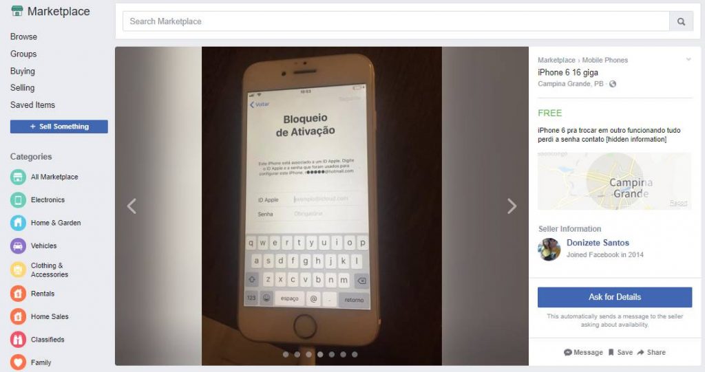 Como achar seu iPhone roubado ou perdido por meio do Facebook