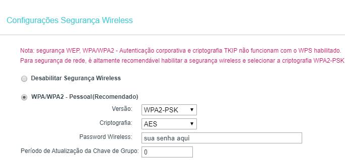 Como configurar uma rede Wi-Fi no roteador TP-LINK WR849N