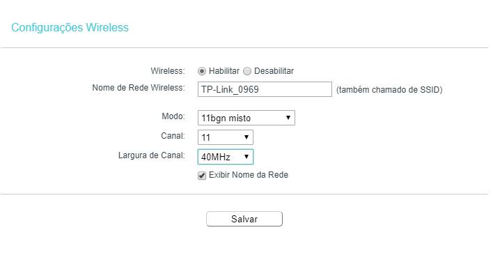 Como configurar uma rede Wi-Fi no roteador TP-LINK WR849N