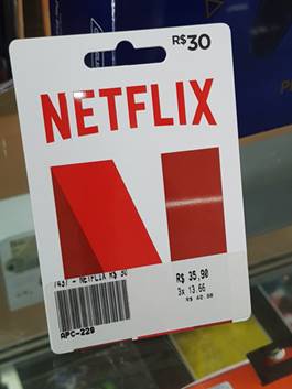 Como ter um cartão pré pago Netflix ?
