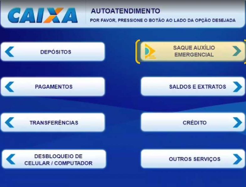 Como Sacar O Dinheiro Do Caixa Tem No Caixa Eletrônico 1° Primeira Parcela 0924