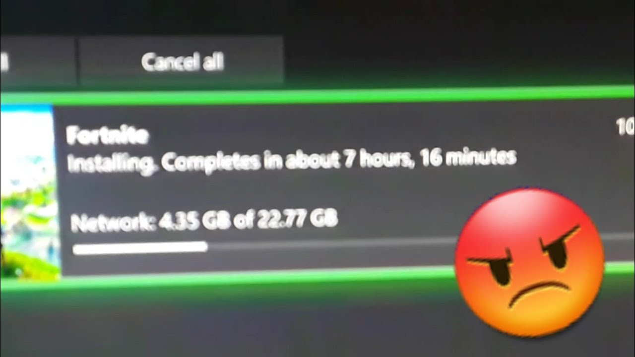 Download lento no Xbox
