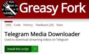 Baixar videos bloqueados para download no Telegram