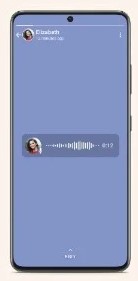 Como mandar audio no status do whatsapp?