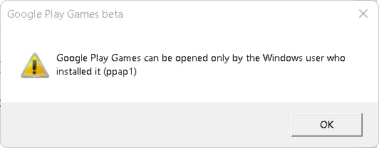 Solução de problemas do Google Play Games Beta no PC